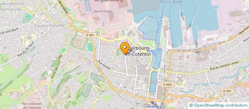 localisation de l'entreprise INDIVISION LABBATAU  CHERBOURG-EN-COTENTIN