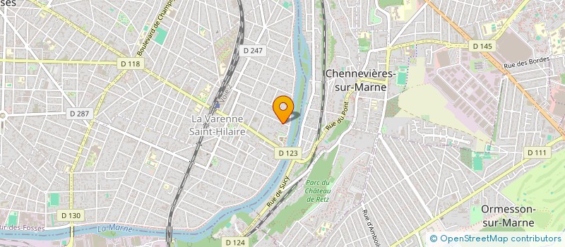 localisation de l'entreprise INDIVISION LABOURE RENE à SAINT-MAUR-DES-FOSSES