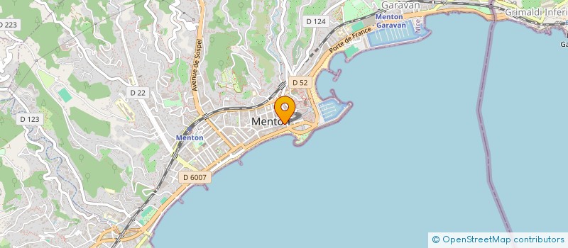 localisation de l'entreprise INDIVISION LABRIOLA MATTEI ORSINI à MENTON