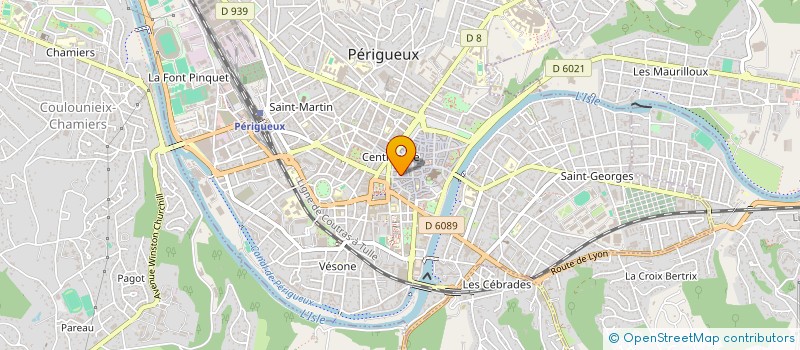 localisation de l'entreprise INDIVISION LABROSSE REVEILLHES à PERIGUEUX
