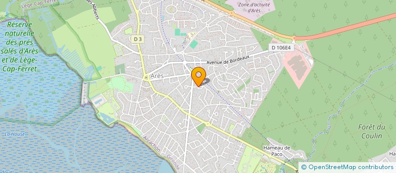 localisation de l'entreprise INDIVISION LACAMPAGNE à ARES