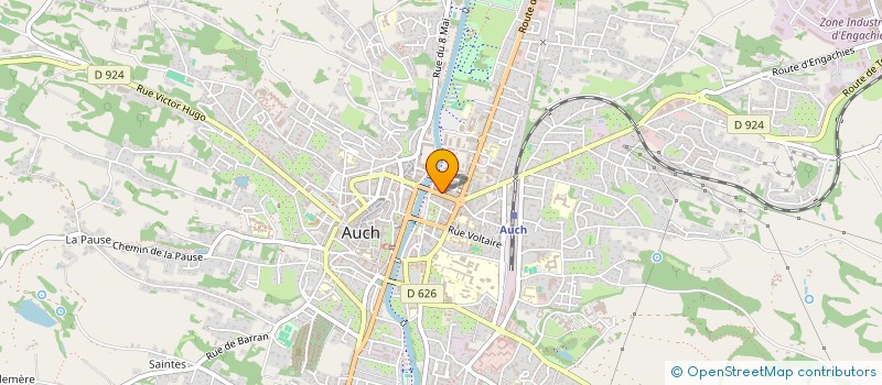 localisation de l'entreprise INDIVISION LACAVE à AUCH
