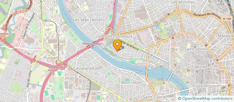 localisation de l'entreprise INDIVISION LACENE à TOULOUSE