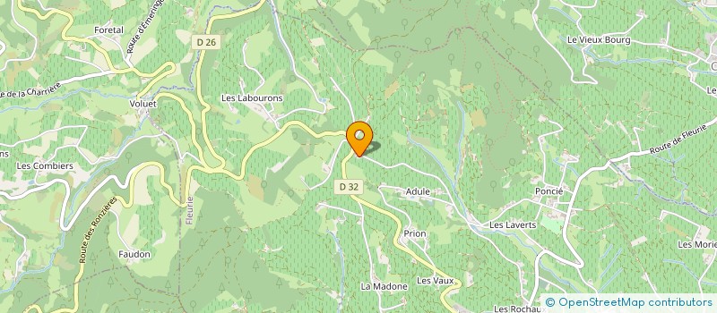 localisation de l'entreprise INDIVISION LACHARME F. ET R.  FLEURIE