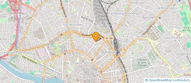 localisation de l'entreprise INDIVISION LACHAUX à TOULOUSE