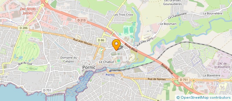 localisation de l'entreprise INDIVISION LACLAU HARDUIN  PORNIC