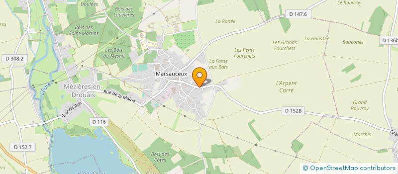 localisation de l'entreprise INDIVISION LACOTE LIONEL à MEZIERES-EN-DROUAIS