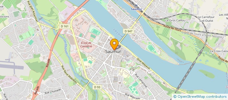 localisation de l'entreprise INDIVISION LACOTE SOULARD  SAUMUR