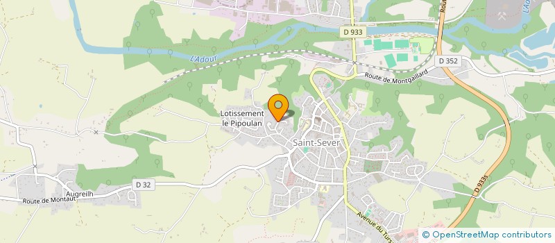 localisation de l'entreprise INDIVISION LACOTTE DARTHOS  SAINT-SEVER