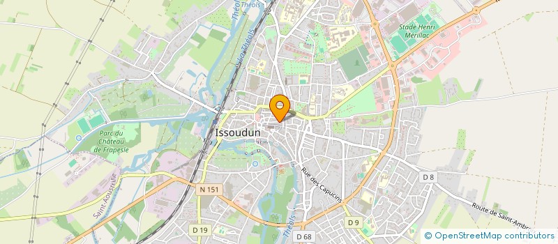 localisation de l'entreprise INDIVISION LACROIX à ISSOUDUN