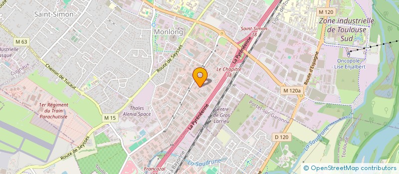 localisation de l'entreprise INDIVISION LACROIX BOUMATI à TOULOUSE