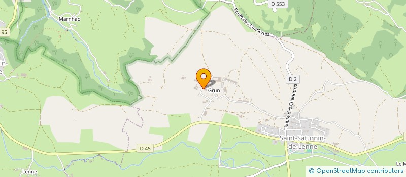 localisation de l'entreprise INDIVISION LACROIX DANIEL ET YOLANDE  SAINT-SATURNIN-DE-LENNE