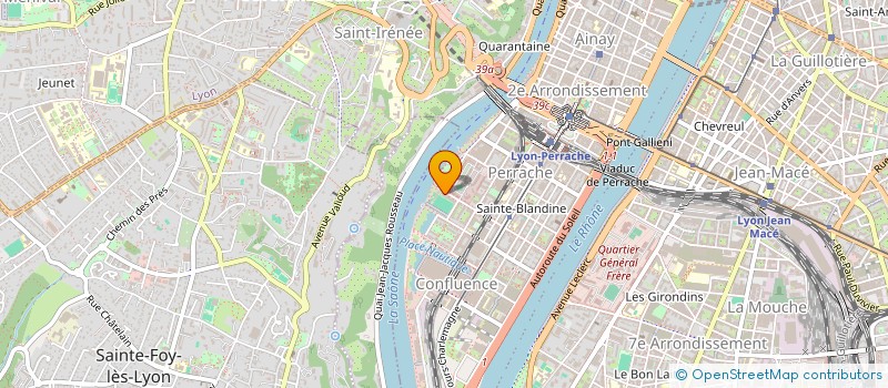 localisation de l'entreprise INDIVISION LADRUZE  LYON