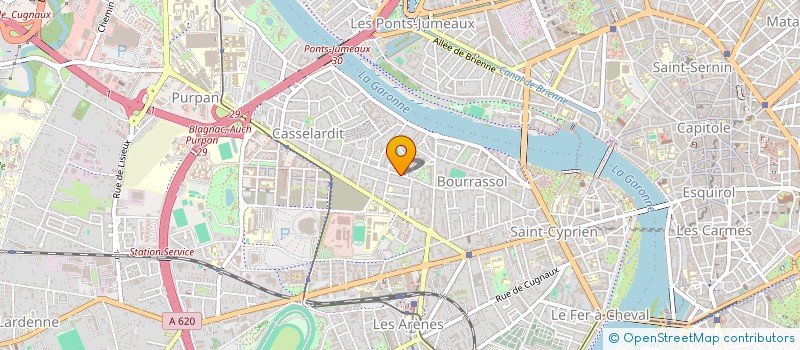 localisation de l'entreprise INDIVISION LAFFITE FAURE à TOULOUSE