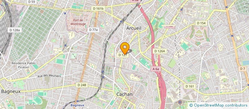 localisation de l'entreprise INDIVISION LAFOND / DEVAUX  ARCUEIL