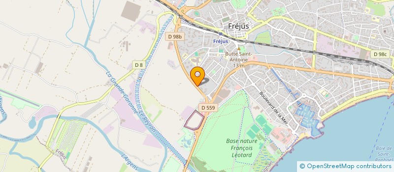localisation de l'entreprise INDIVISION LAFONT CLEMENT à FREJUS