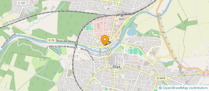 localisation de l'entreprise INDIVISION LAGRANGE à DAX