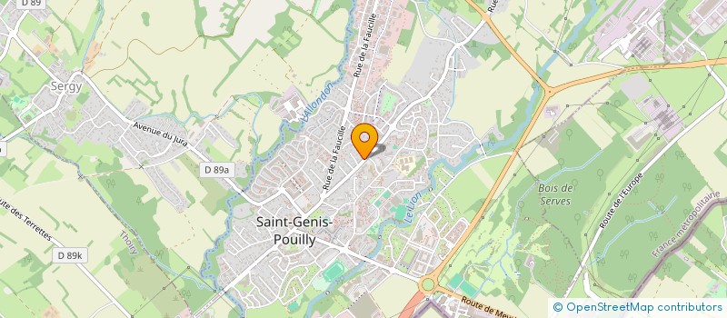 localisation de l'entreprise INDIVISION LAGRUE LECLERCQ à SAINT-GENIS-POUILLY