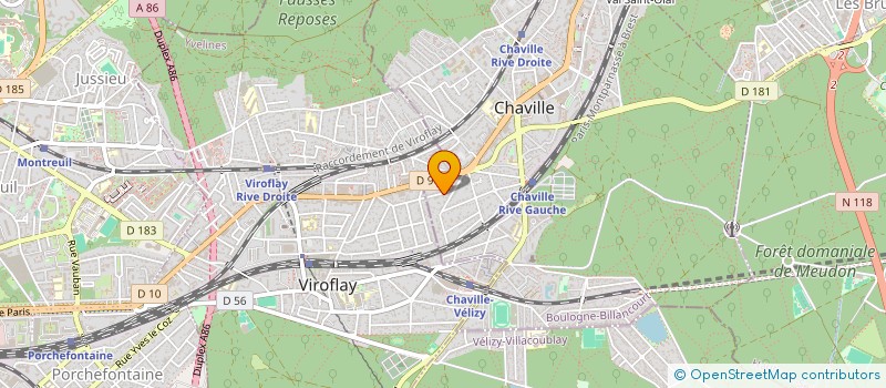 localisation de l'entreprise INDIVISION LAHLOU HEBERARD à CHAVILLE