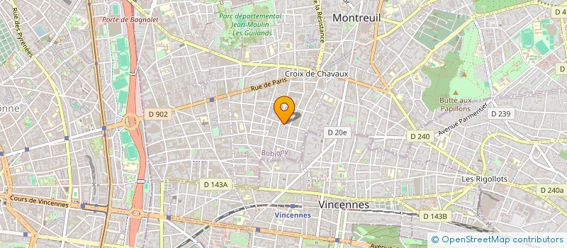 localisation de l'entreprise INDIVISION LAHMI - OHAYON à MONTREUIL