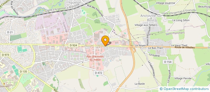 localisation de l'entreprise INDIVISION LAHUPPE à GRANVILLE