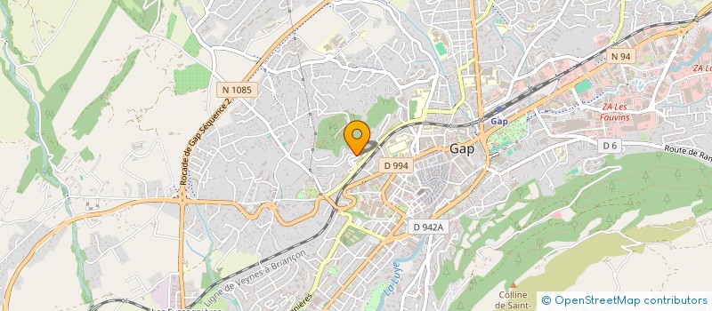 localisation de l'entreprise INDIVISION LAIGAT-STREIT  GAP