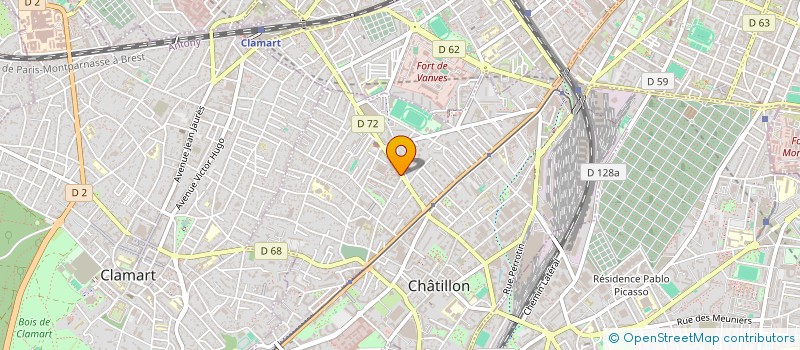 localisation de l'entreprise INDIVISION LAILLET  CHATILLON