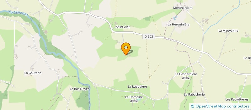 localisation de l'entreprise INDIVISION LAIR  BRECE