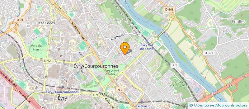localisation de l'entreprise INDIVISION LAIR - YOLCI  EVRY-COURCOURONNES
