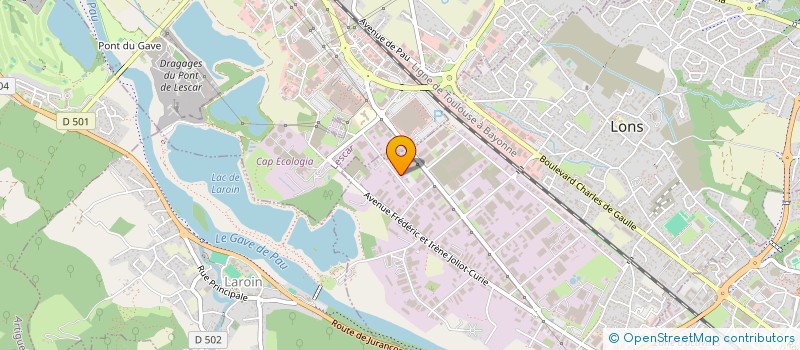 localisation de l'entreprise INDIVISION LAMARQUE à LONS