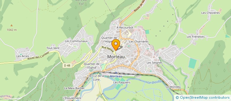 localisation de l'entreprise INDIVISION LAMBERT  MORTEAU