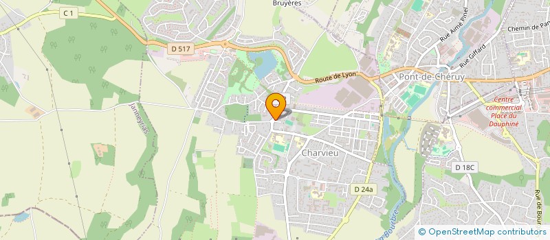 localisation de l'entreprise INDIVISION LAMBERT  PONT-DE-CHERUY