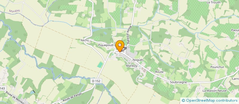 localisation de l'entreprise INDIVISION LAMBERT DOMINIQUE  NOGARO