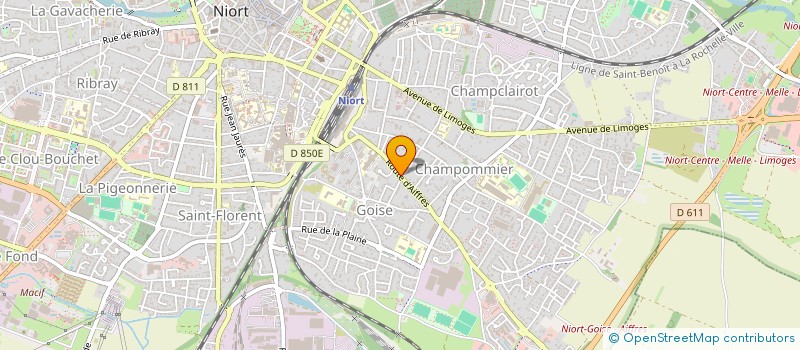 localisation de l'entreprise INDIVISION LAMOTHE JEAN ET MICHEL à NIORT