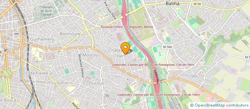 localisation de l'entreprise INDIVISION LAMOTHE RAGOT à TOULOUSE