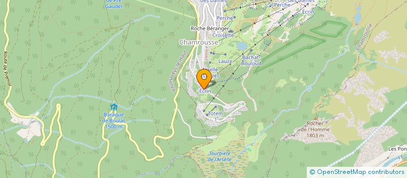 localisation de l'entreprise INDIVISION LAMOTTE  CHAMROUSSE