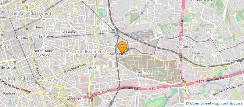 localisation de l'entreprise INDIVISION LAMY  MARSEILLE