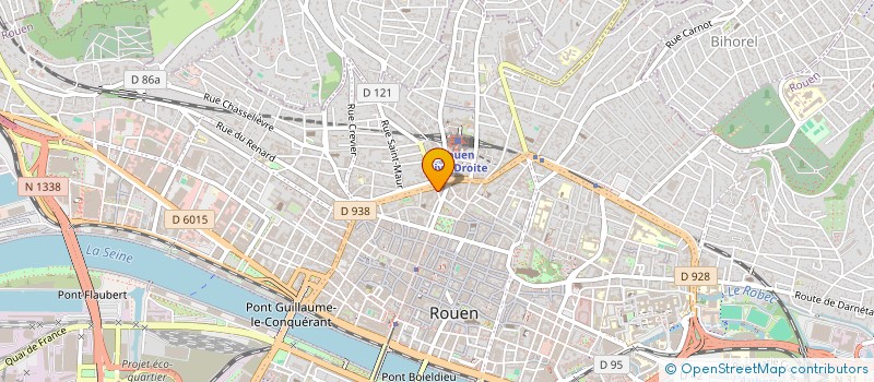 localisation de l'entreprise INDIVISION LAMY HAUCHARD  ROUEN