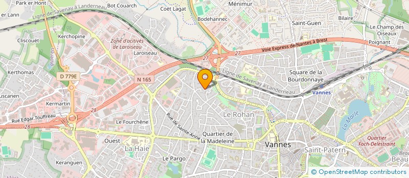 localisation de l'entreprise INDIVISION LAMY SANDY ET NIO MARINE à VANNES