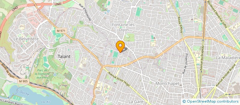 localisation de l'entreprise INDIVISION LANCELIN à DIJON