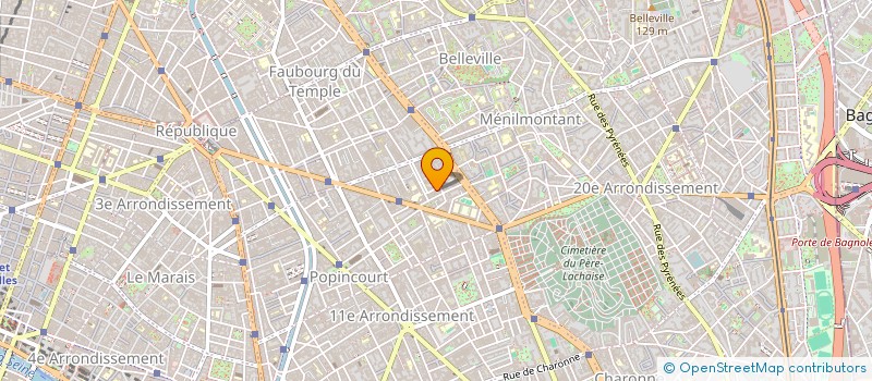 localisation de l'entreprise INDIVISION LANCIEN  PARIS