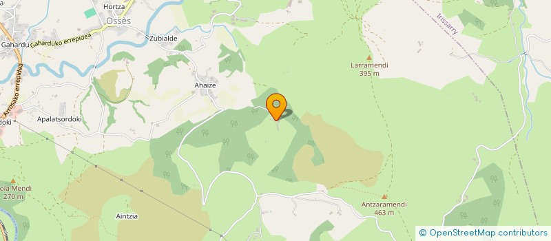 localisation de l'entreprise INDIVISION LANDART  OSSES