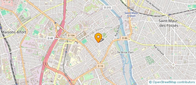 localisation de l'entreprise INDIVISION LANDES  CRETEIL