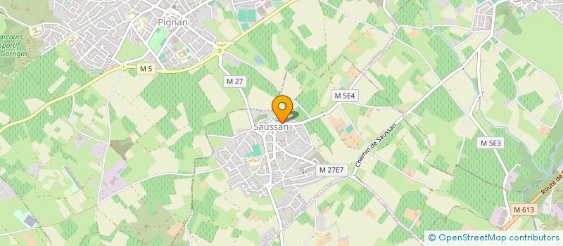 localisation de l'entreprise INDIVISION LANDIER  SAUSSAN