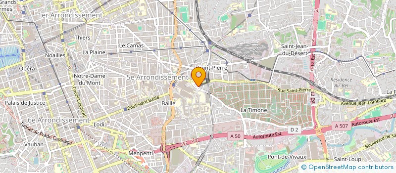 localisation de l'entreprise INDIVISION LANDRIEVE à MARSEILLE