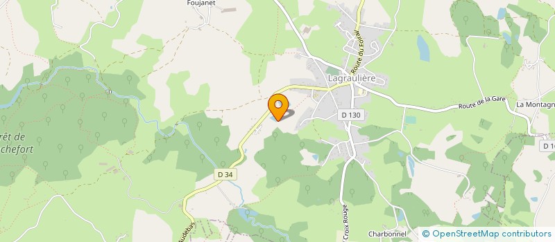 localisation de l'entreprise INDIVISION LANG  SAINT-JAL