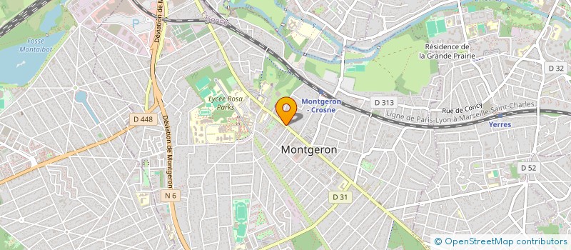 localisation de l'entreprise INDIVISION LANGANAY à MONTGERON