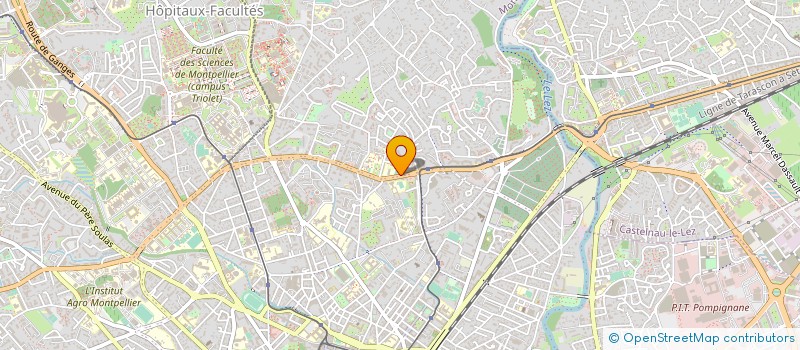 localisation de l'entreprise INDIVISION LANGLADE PAPIN à MONTPELLIER