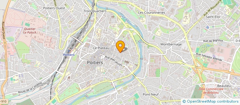 localisation de l'entreprise INDIVISION LANGLOIS GUYONNEAU  POITIERS