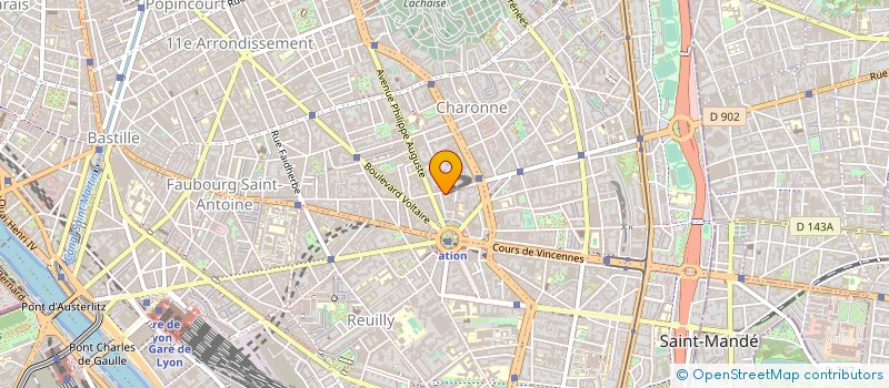 localisation de l'entreprise INDIVISION LANI LELIEVRE  PARIS